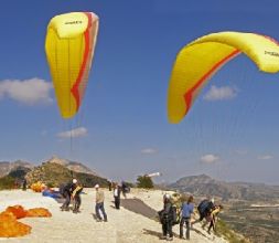 Zona de salto de parapente a tan solo 3km