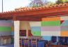 Vista de la barbacoa